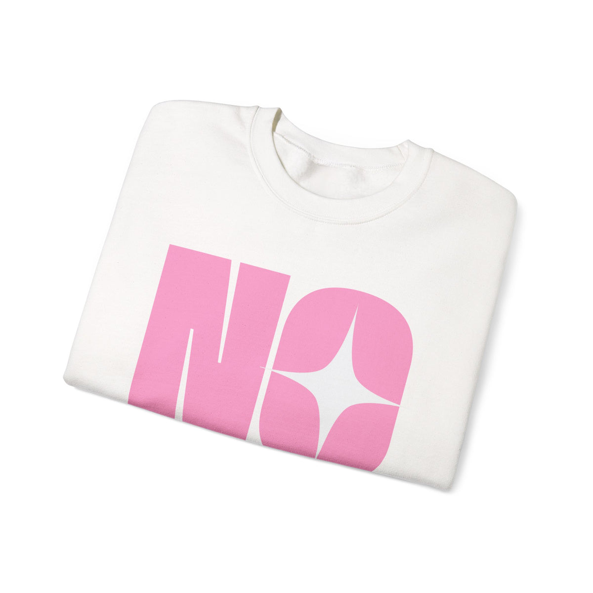 "No Transparent Stones" Pink Sweatshirt