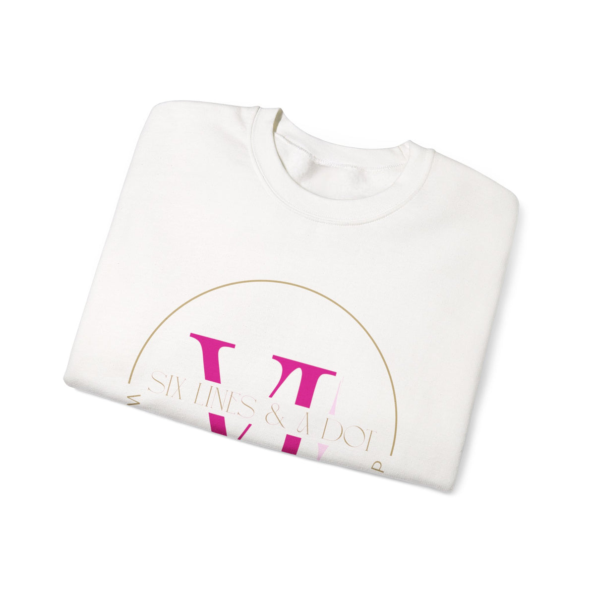 "Welcome Back Sparkle Pop" Gold Circle Sweatshirt