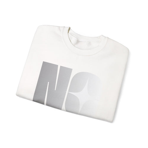 "No Transparent Stones" Gray Sweatshirt