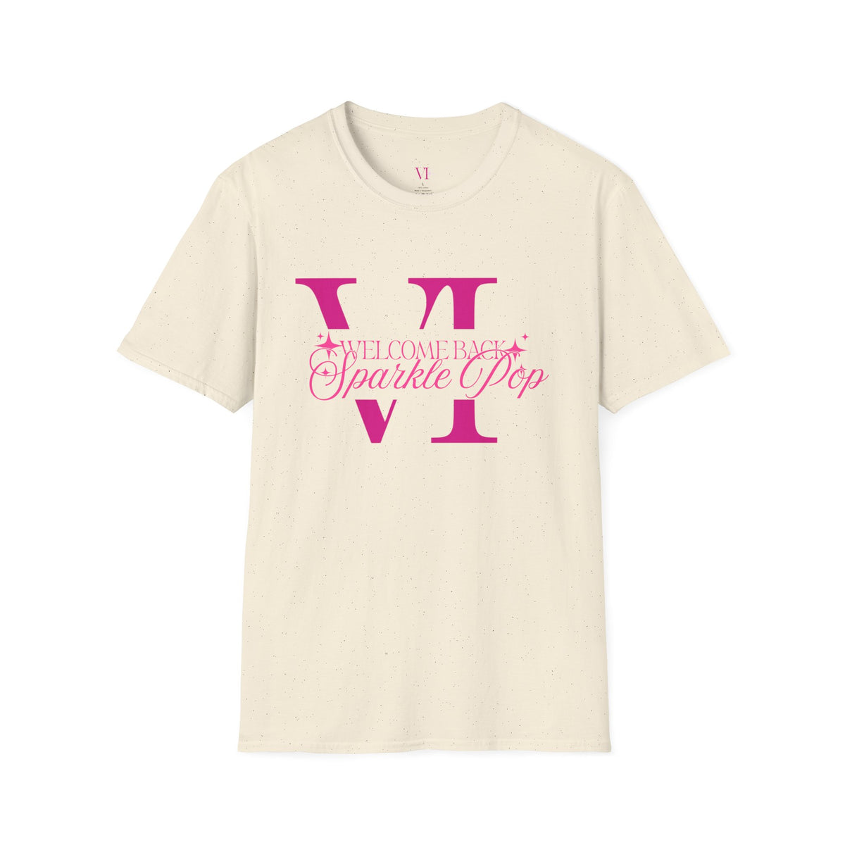 "Welcome Back Sparkle Pop" T-Shirt