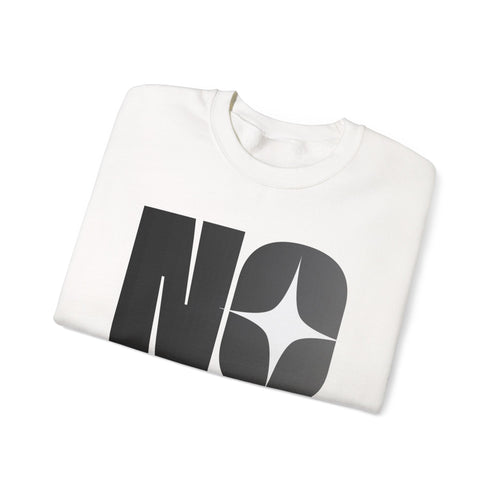 "No Transparent Stones" Black Sweatshirt
