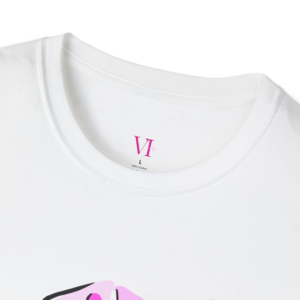 "Welcome Back Sparkle Pop" Double Dice T-Shirt